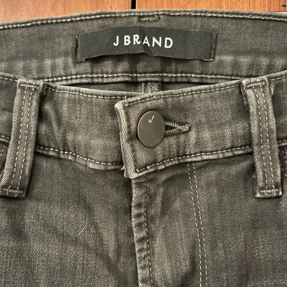 J Brand dark gray skinny jeans. Size 26. 28” inseam 8” rise. - Picture 3 of 5
